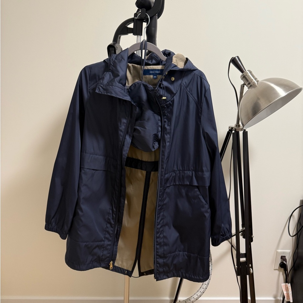 Cole Haan Packable Rain Jacket